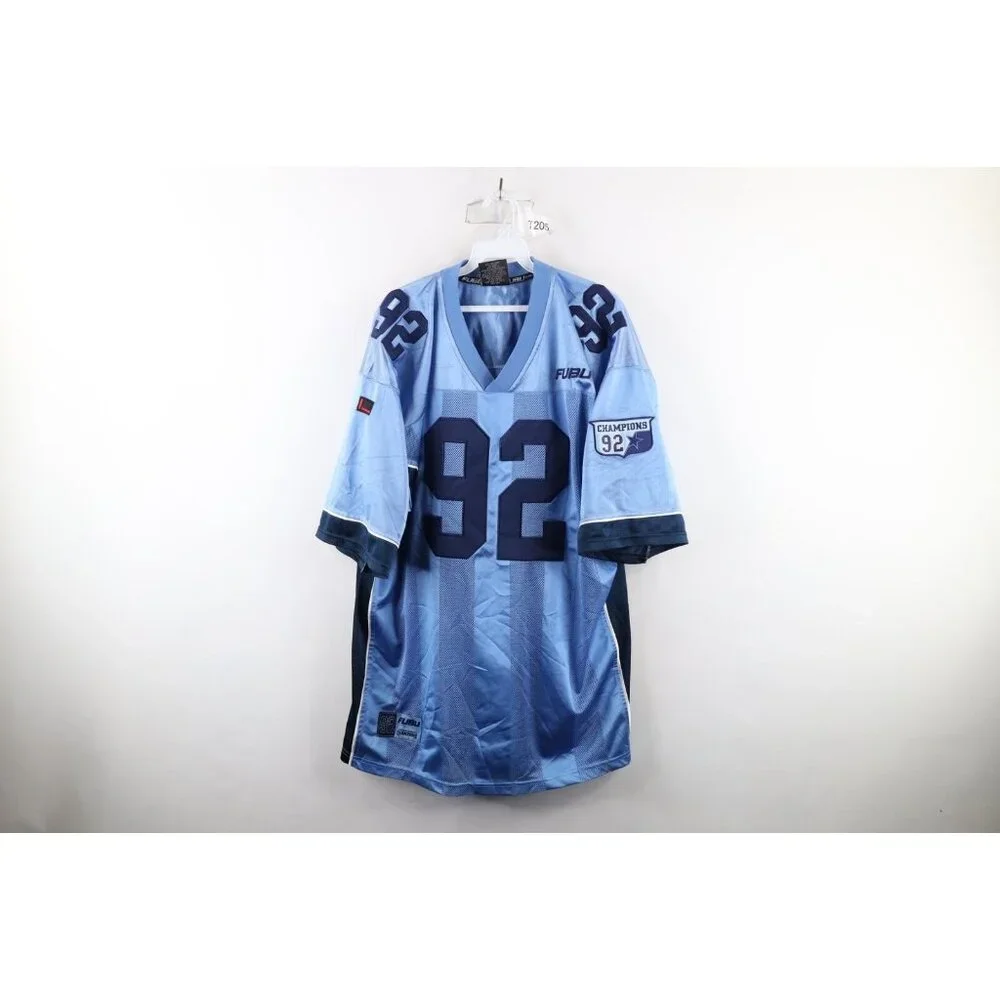 FUBU | Shirts | Vintage 9s Fubu Mens Xl Spell Out Striped Hip Hop